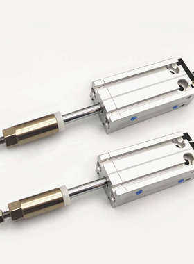 MKJ10杆不旋转可调气缸MKJ16/20/25/32X10X15X20X25X30X40X50-75S