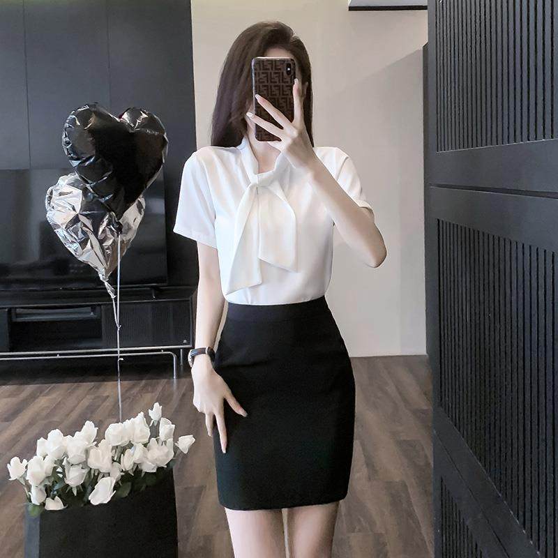 白色衬衫女短袖衬衣2025新款夏季美容院工作服高端职业套裙工作装,模玩/动漫/周边/娃圈三坑/桌游,Cosplay女装/cos女装,淘宝优惠券,粉丝福利购,淘宝优惠卷