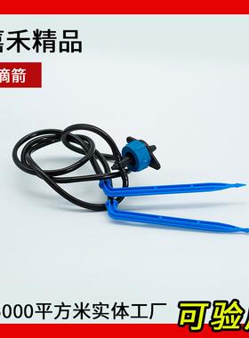 苗木果园滴箭花卉绿化盆栽一出四滴箭带稳流器50cm一出二滴箭