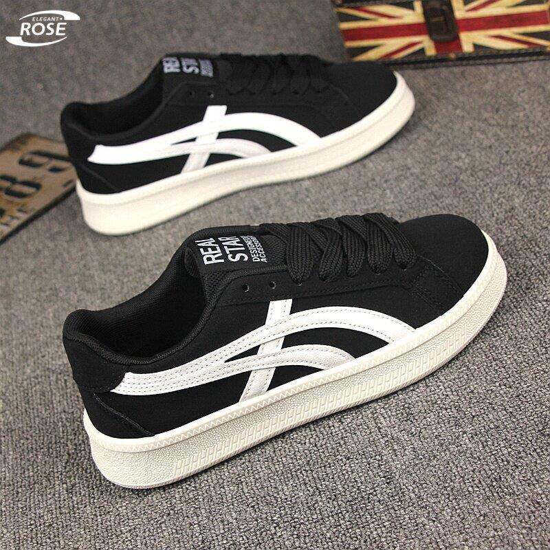 ELEGANT ROSE 板鞋男小众德训鞋百搭透气防臭软底低帮休闲阿甘鞋