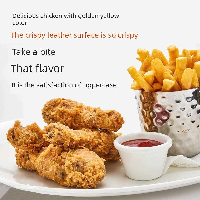 脆炸鸡面包屑腌料套装为家庭使用肯德基商业煎脆炸粉炸鸡翅面包屑