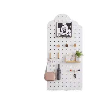 挂板搁板收纳云朵洞洞形墙壁置屋全一字木质架层板物装饰架墙