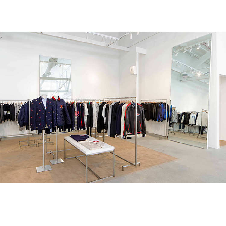 商场集合店展示道具高低流水台皮具包包展示柜靠墙鞋店鞋子展示架