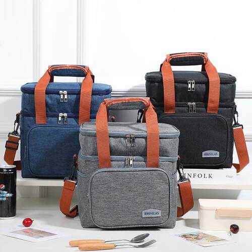 Portable Thermal Lunch Bag Picnic Food Cooler Bags Insulated