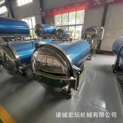 玉米软包食品杀菌设自备灭菌釜水浴式双层杀装菌锅全动AIP子粽杀