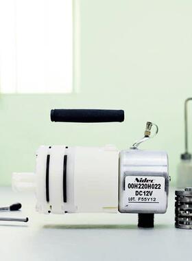 Nidec微型隔膜泵气泵可调速耐酸碱00H220H022微型真空泵12V24无刷