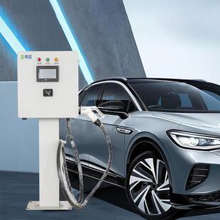 40Kw新能源充电桩快充直流壁挂 落地电动汽车充电带显 立柱