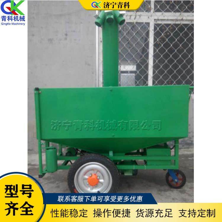 电动养殖场喂料设备 手推式肉鸡自动上料机 养殖场送料运输设备