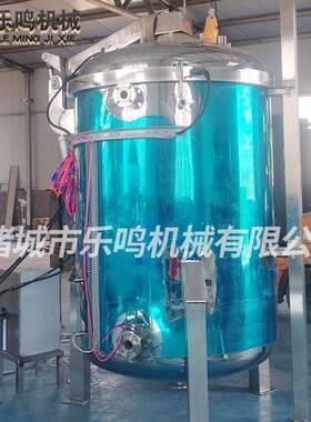 厂家生产全自动立式粽子蒸煮锅电加热肉粽煮锅商用自动压蒸煮锅