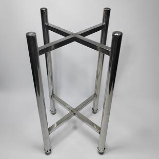 不锈蒸钢汤桶架子食堂汤架商用温保桶S支承重力强落地笼水桶架支