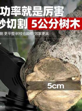 电动割充电式机除草机小家型用草锂电草OGW坪修剪机杂草农用锄草