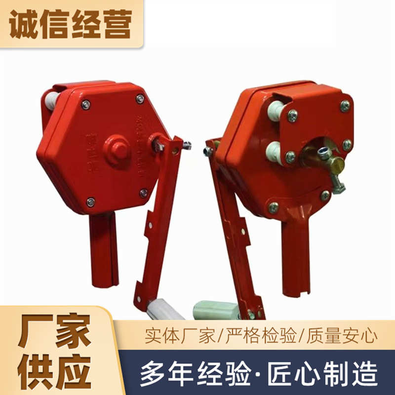 厂家大棚配件 大棚卷膜器 手摇式温室蔬菜放风机手动卷膜器顶卷