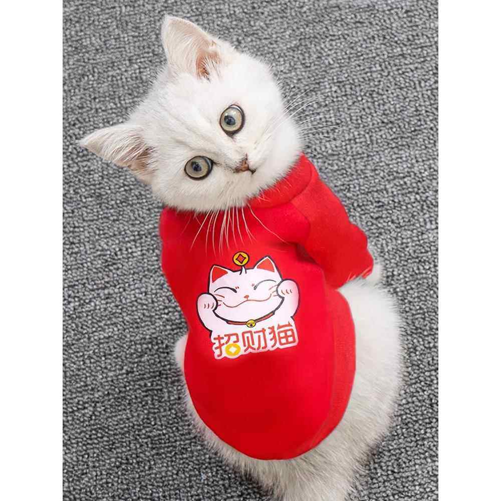 猫服装秋冬卡通防脱落小猫牛奶猫无毛猫英国短宠物狗可爱的运动衫,宠物/宠物食品及用品,猫宠物服装/雨衣（新）,淘宝优惠券,粉丝福利购,淘宝优惠卷