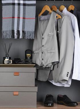 售楼处衣柜展厅衣服道具样板房衣帽间装饰品摆件样板间托盘组合