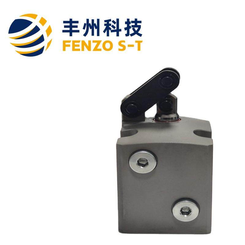 HBLU结构紧凑性价比高的夹具液压方形复动连杆式夹紧器油压杠杆缸