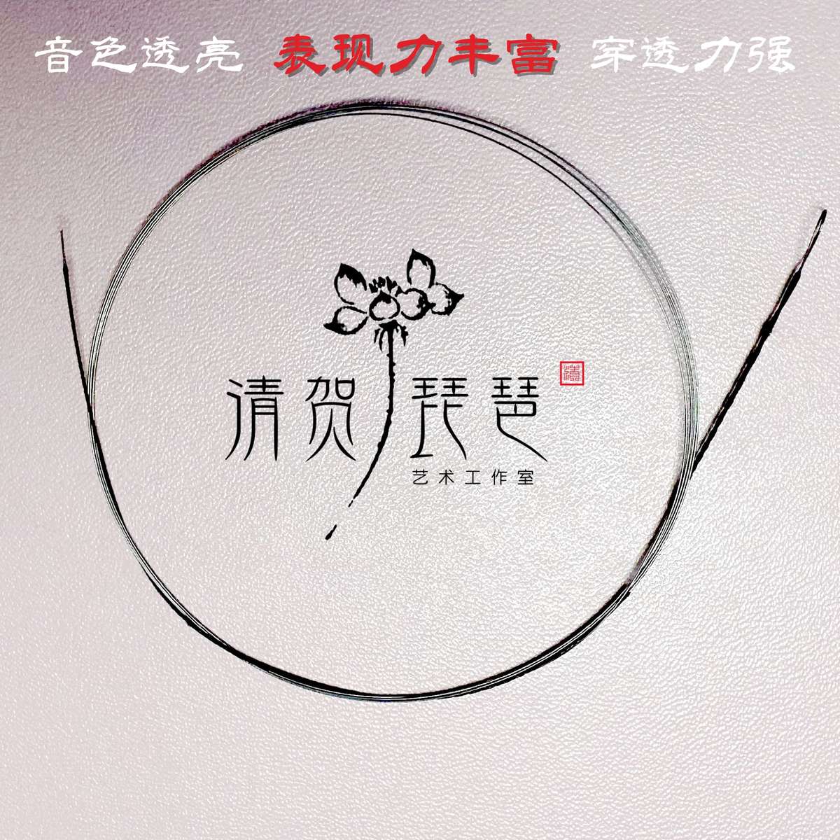 清贺老师琵琶定制钢弦一弦琴弦10根