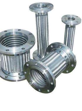 不锈钢软管软连接 金属软管 法兰式不锈钢波纹管 DN50 65 80 100