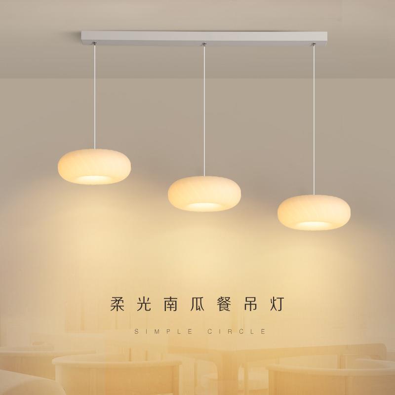 餐厅吊灯led创意饭厅吊灯简约现代吧台灯餐桌三头小吊灯床头灯具