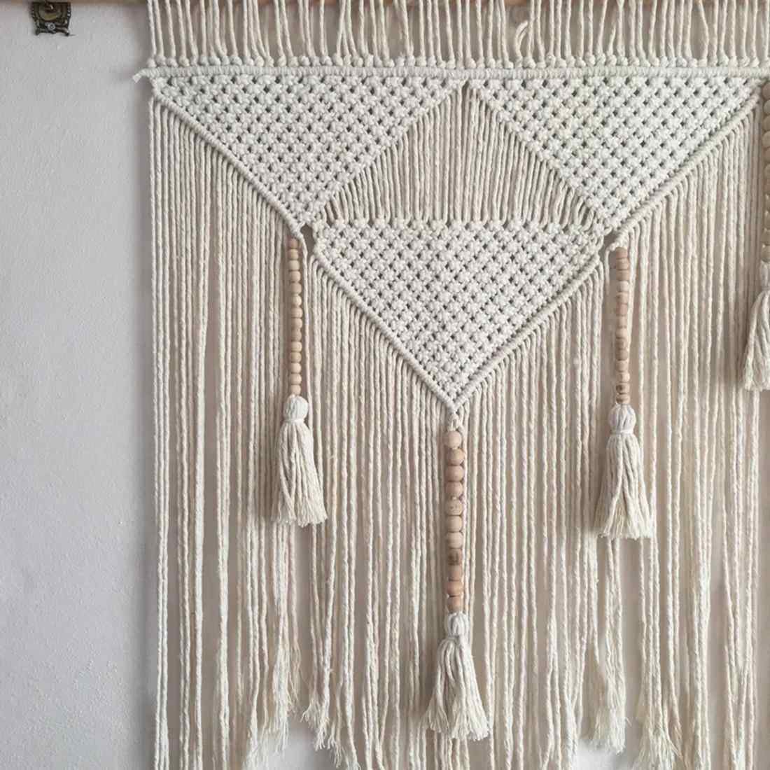 波西米编亚风工织挂毯家居装饰墙面装饰挂件简DYN约手民宿背景壁