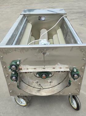 萝卜红薯鲜核桃去皮KZV机中药材去杂质去豆泥沙机土毛辊清洗机