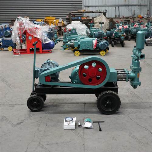 B7双0砂泥浆注浆机建筑工程双缸QBG液W注浆泵水砂浆两用灌浆机