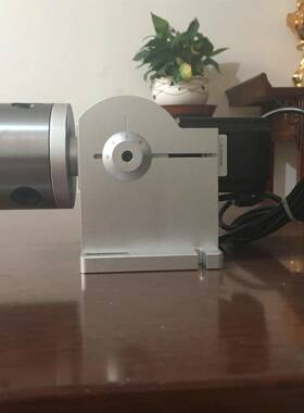 奥强旋转轴 激光打标机旋转夹具 80卡盘旋转台 雕刻机旋转夹具