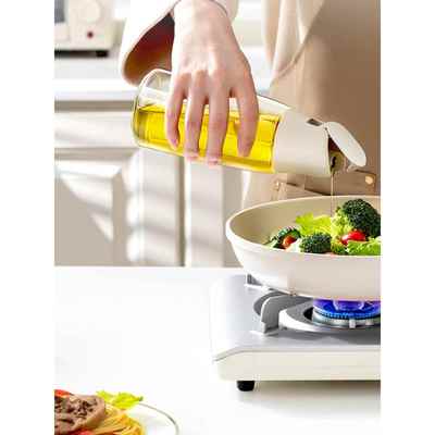 重力油罐家用再包装小油瓶自动点破防漏油醋瓶无挂油重力油瓶调味