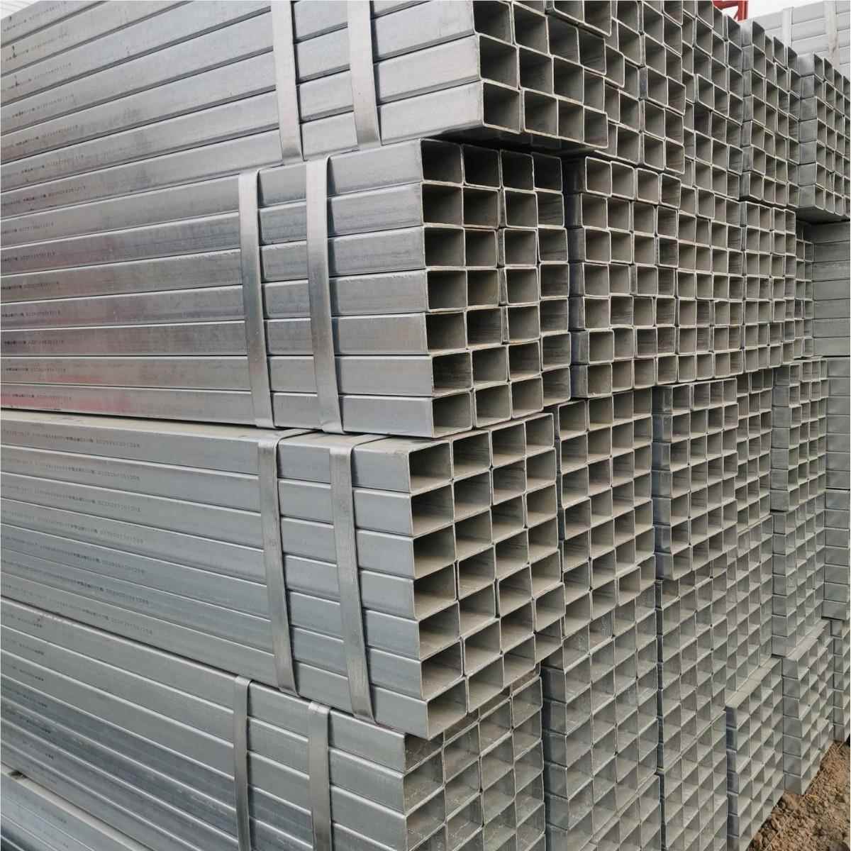 销售锌镀锌方，管工厂发货411价格优惠，管热镀方，矩管