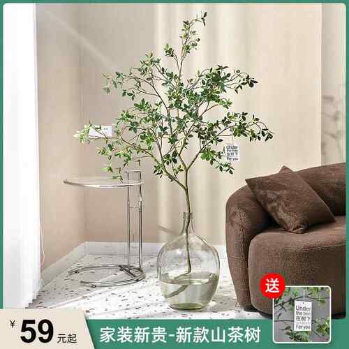 彷真绿色植物造景日本吊钟植物彷真马醉木彷生绿植盆栽客厅假绿植