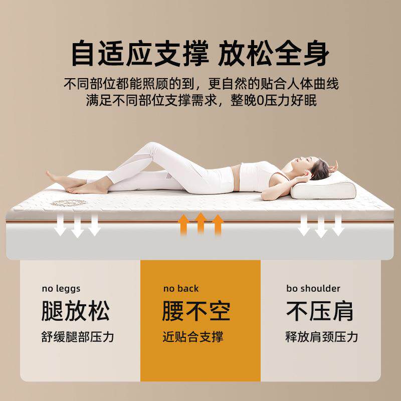 忆棉床记垫软垫家用绵卧室垫子乳胶高密602708度海床褥垫学生舍宿