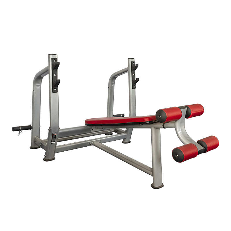 训练胸推床器举重床卧多功能健身房专业杠铃架推家用商用下斜