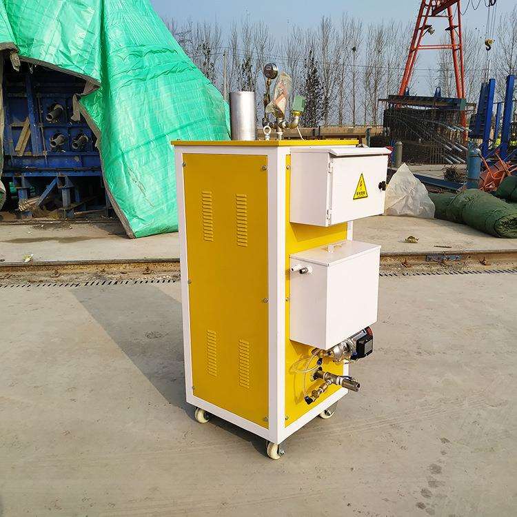 电加热桥梁养护蒸汽机 48kw水泥制品冬季加温蒸汽发生器