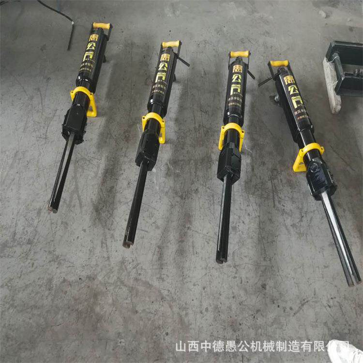 矿山开采静态爆破水泥分裂电动破拆液压撑裂机厂家现货直销