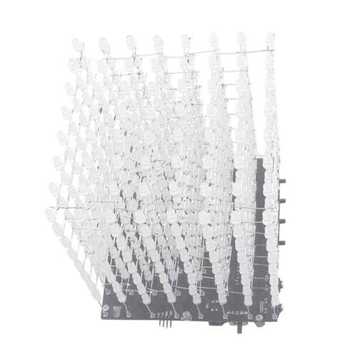 光立方diy套件单片机3d444Cube4*4*4双彩色雾状led灯散件电子设计