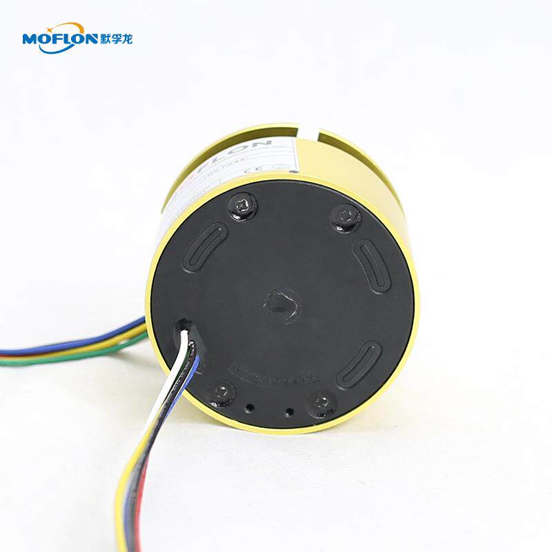 MZ056F系列转子法兰集电环 导电滑环 2-8多通路 法兰安装侧面出线