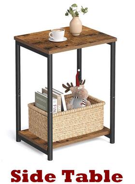 Side Table Small End Table Nightstand Bedside Table Entryway