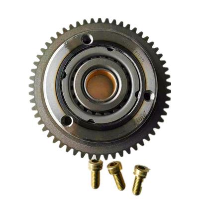 器摩托离合车超越离合总成启动盘本体150175 200 300大齿20珠加强