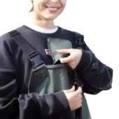 PVC百分之百防水分体耐磨反光夹克水裤 ——劳动海上矿山 套装