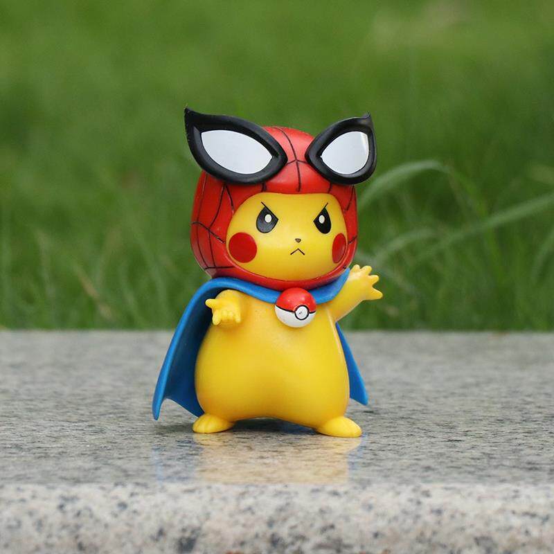 正品可怜爱萌贝熊cos皮卡丘鬼灭之刃火影忍者钢铁侍波侠死手可办