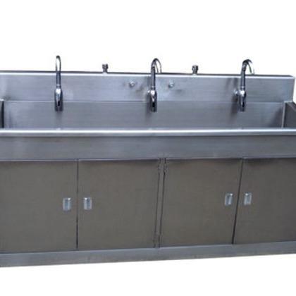 家定SUS30购厂4加厚拉丝实验室工厂不锈钢SBV槽水槽洗手池两三槽