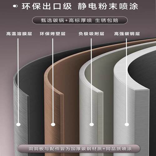 定制燃气热水器管道遮挡罩装饰洞洞板厨房壁挂下方遮丑置物架挡板