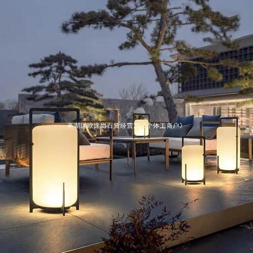 户外太阳能庭院灯防水别墅草坪灯室外手提灯露台花园灯景观灯