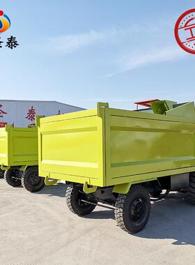 山方东粪新圣泰3立料轮斗清粪车5立方自卸清粪车三自走式MSC便收