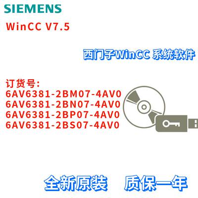 软件系统软件 6AV6381-2BM07/2BN07/2BP07/2BS07-4AV0 西门子