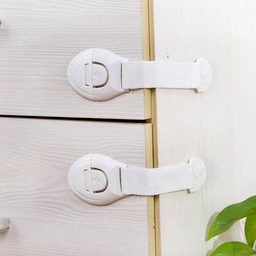 Snap lock for drawers, plastic household toilet lock, cabine