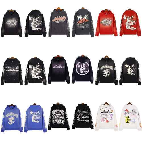 Black Records Hoodie Long Sleeve Pullover Streetwear Style