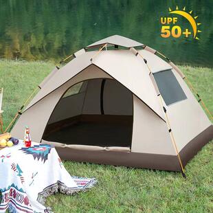 Automatic Outdoor Camping Tent 3-4 Person Hiking Portable