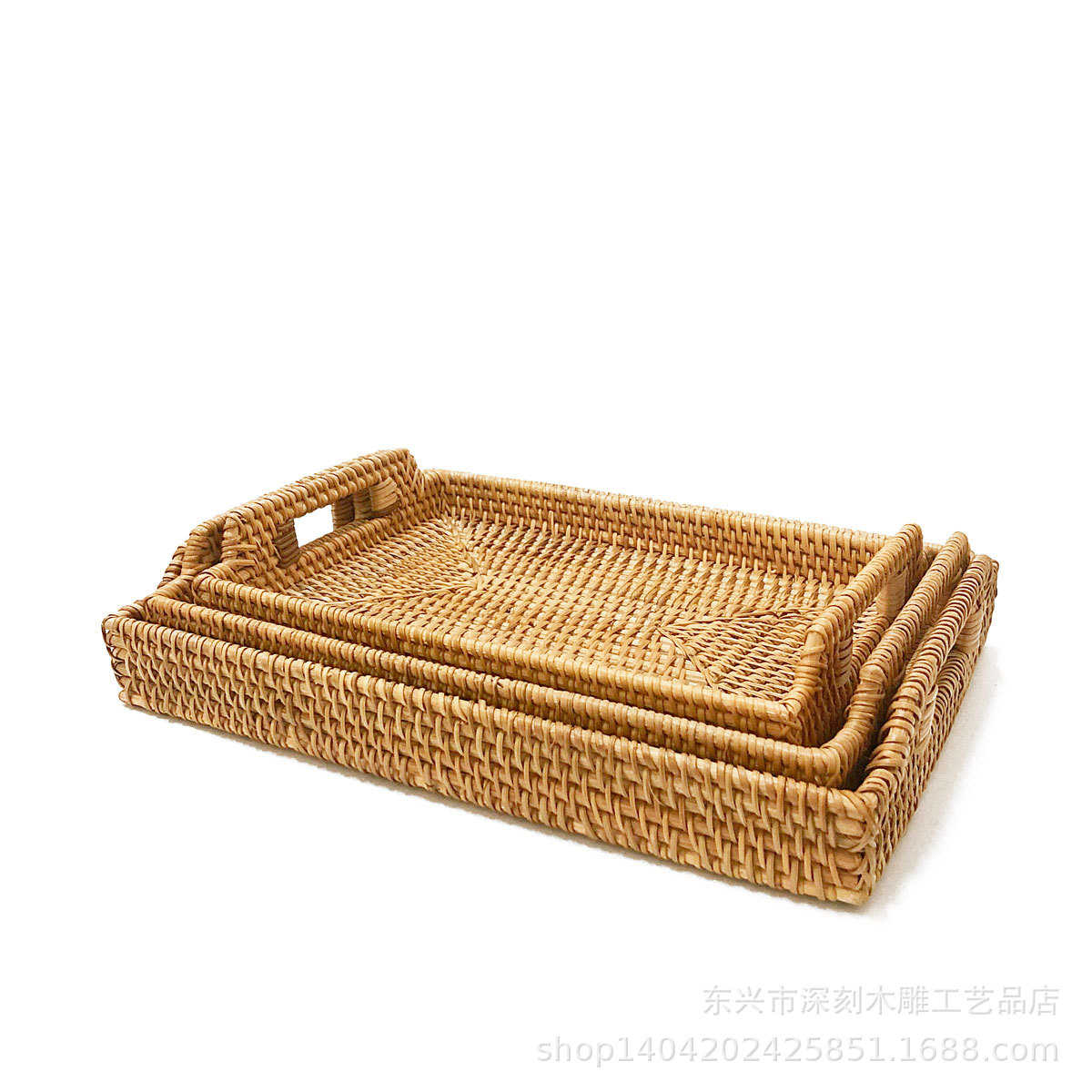 收纳蔬菜简约水果篮托盘家居茶盘筐筐零食方面包藤编桌面杂物收纳