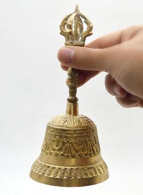 佛铃/道士铃/铜铃/法铃/三叉铃/三清铃三叉铜金刚大佛铃