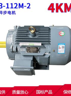 YE3系列马达三相异步电动机YE3-112M-4 4KW 4极三相异步电机 本速